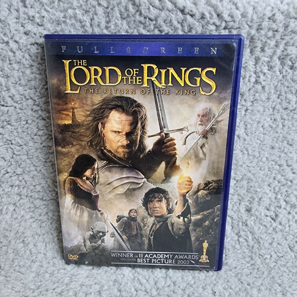 The Lord of the Rings The Return of the King FULLSCREEN DVD with Special Feature